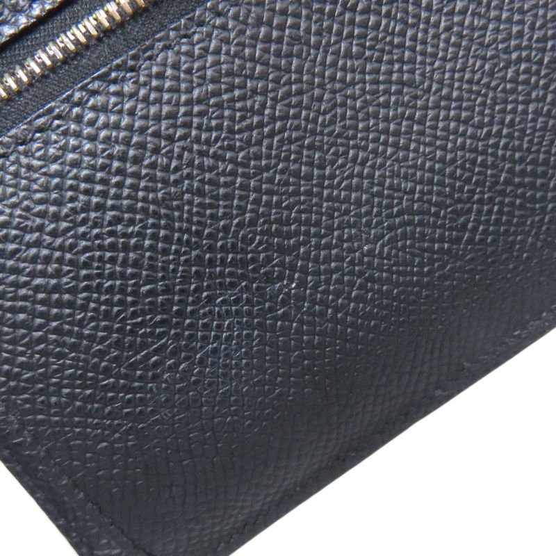 Hermes Bearn Compact Gold Hardware Bifold Wallet With Coin Purse Epson Women