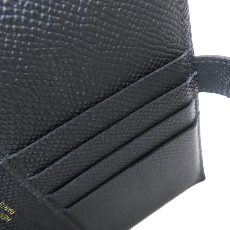 Hermes Bearn Compact Gold Hardware Bifold Wallet With Coin Purse Epson Women