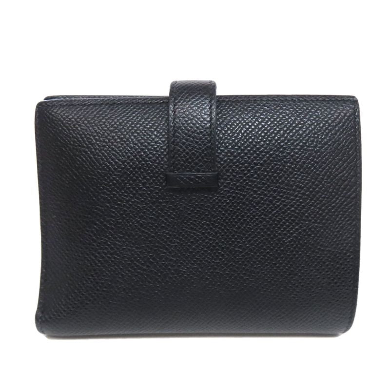 Hermes Bearn Compact Gold Hardware Bifold Wallet With Coin Purse Epson Women