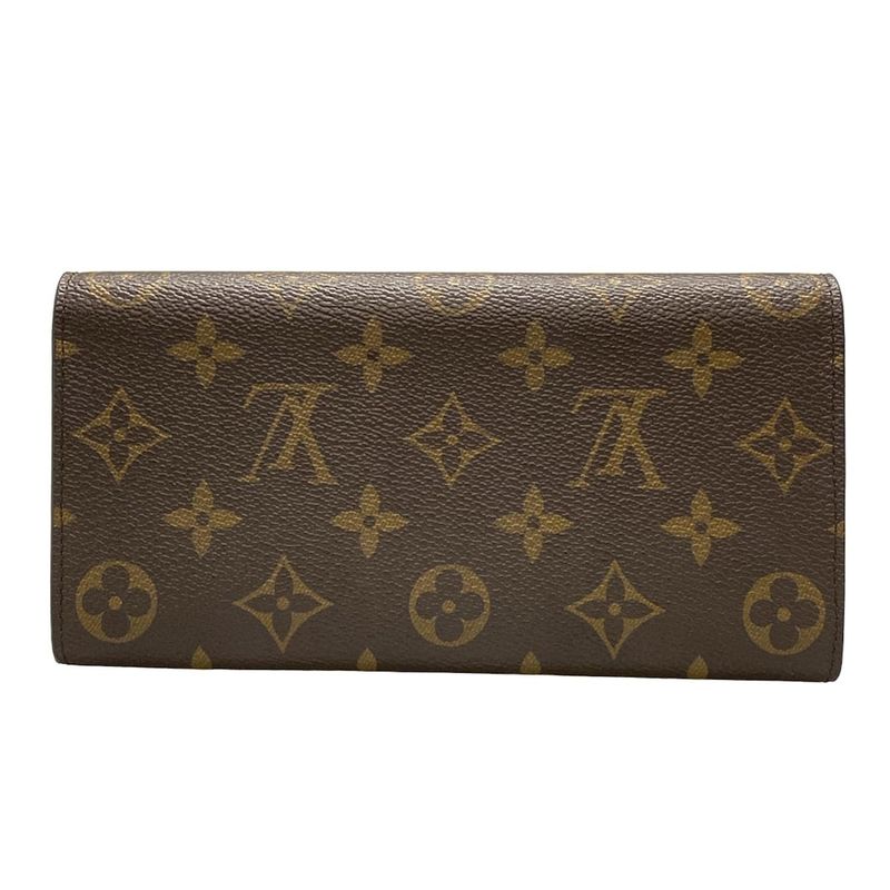 Louis Vuitton Monogram Portefeuille Emily Long Wallet M60697 (new Shape )