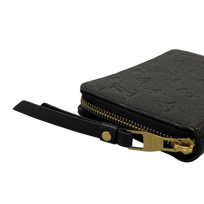 Louis Vuitton Monogram Empreinte Zippy Wallet M61864 Noir Black Leather