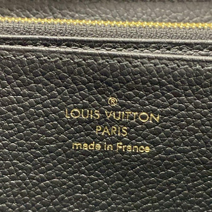 Louis Vuitton Monogram Empreinte Zippy Wallet M61864 Noir Black Leather