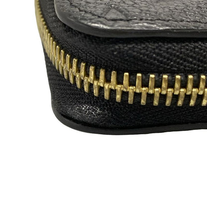 Louis Vuitton Monogram Empreinte Zippy Wallet M61864 Noir Black Leather