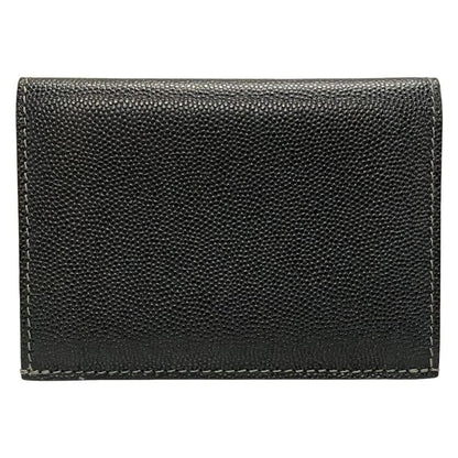 Cartier Business Card Case Santos Black Leather