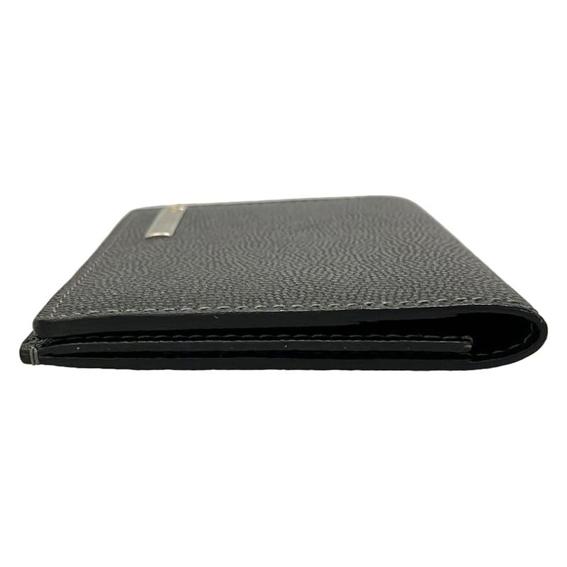 Cartier Business Card Case Santos Black Leather