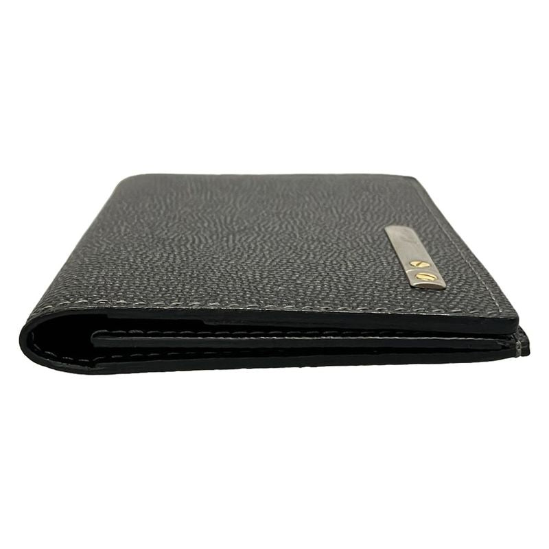Cartier Business Card Case Santos Black Leather