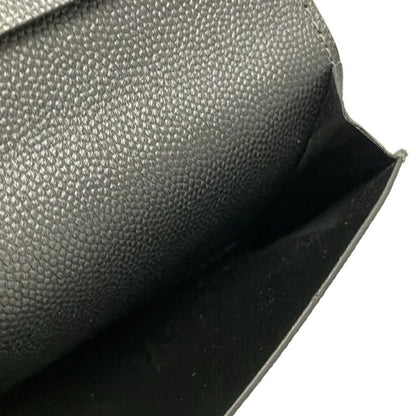 Cartier Business Card Case Santos Black Leather