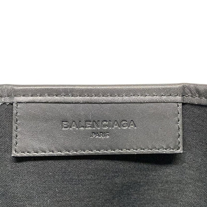 Balenciaga Tote Bag Navy Cabas S 339933 Ivory And Black Leather