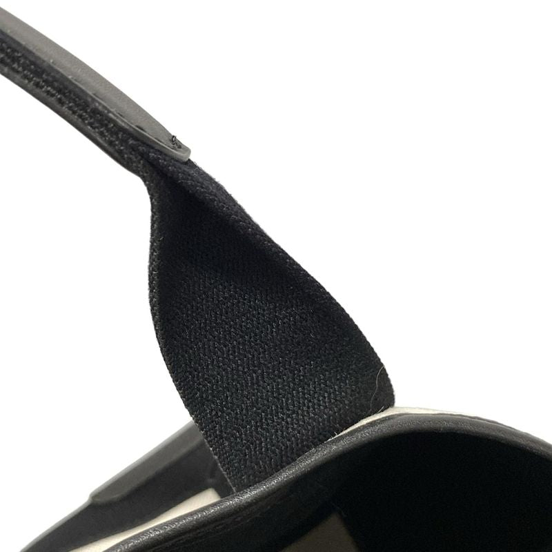 Balenciaga Tote Bag Navy Cabas S 339933 Ivory And Black Leather