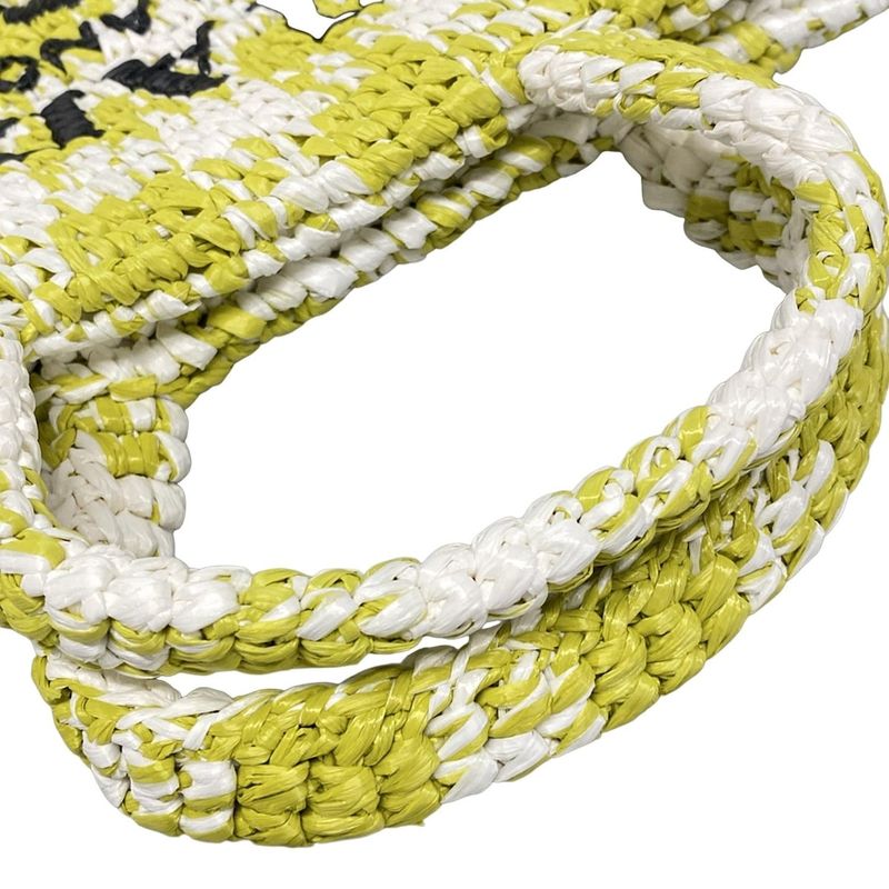 Prada Tote Bag - Light Green And White Checked