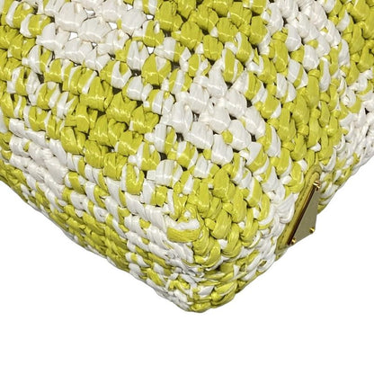 Prada Tote Bag - Light Green And White Checked