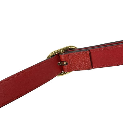 Gucci Waist Pouch GG Applegg Plusgg Supreme 625233 Dark Brown X Red X Multi