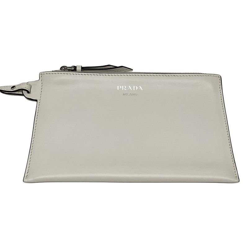 Prada Tote Bag - 1bg303 Beige X Pink X Multi Leather