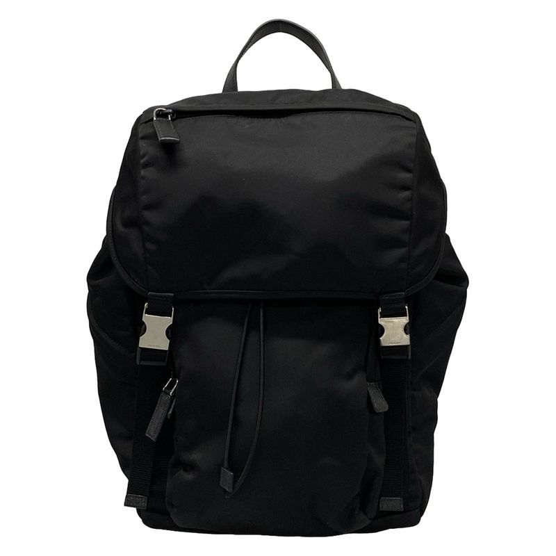 Prada Backpack Sac - 2vz135 Black Leather