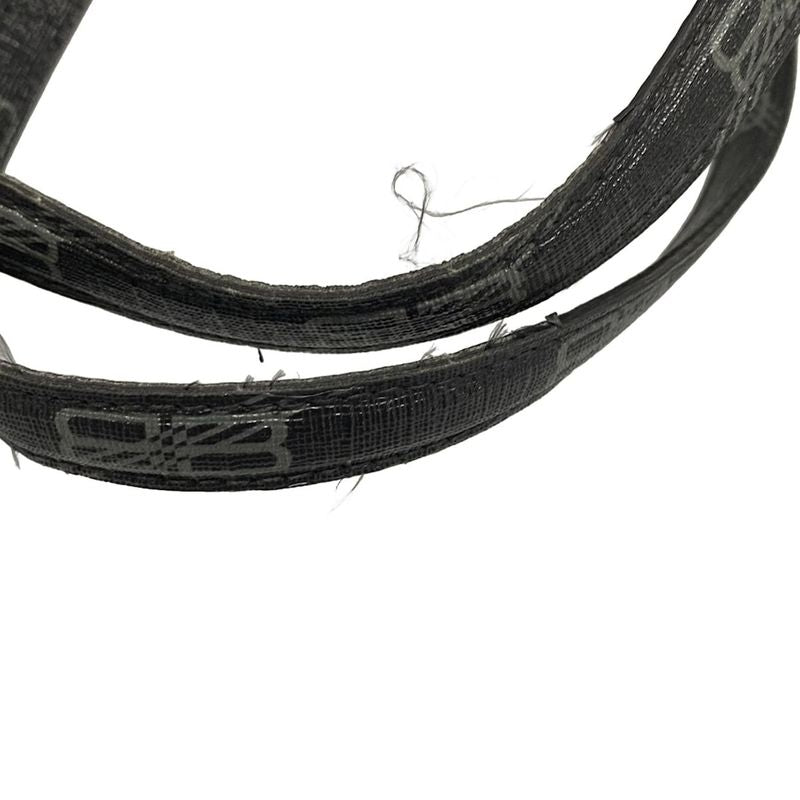 Balenciaga Tote Bag Bbmonogram Signature Medium Shopper 702698 Black And Gray