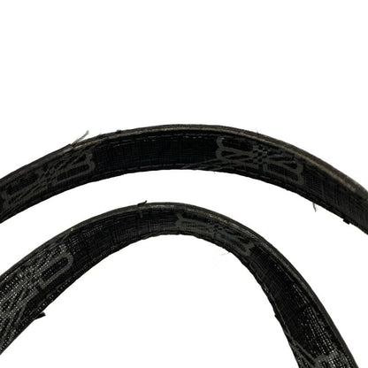 Balenciaga Tote Bag Bbmonogram Signature Medium Shopper 702698 Black And Gray