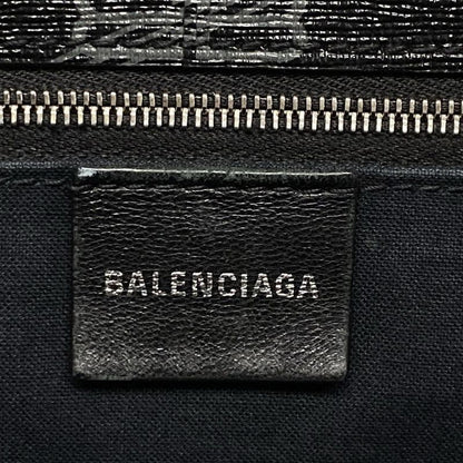 Balenciaga Tote Bag Bbmonogram Signature Medium Shopper 702698 Black And Gray