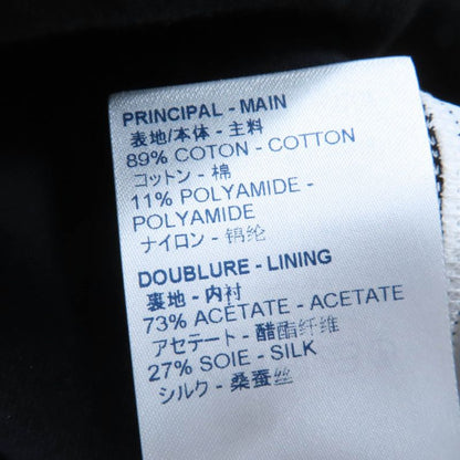 Louis Vuitton 20AW Silk-blend Monogram Flower Flared Skirt Beige S Made In