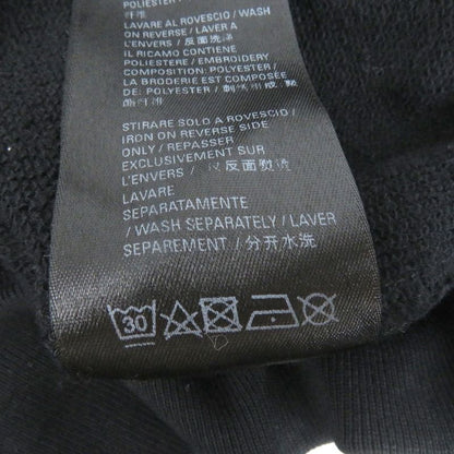 Balenciaga 2021 675003 Logo Embroidery Pullover Hoodie Black 1 Men's