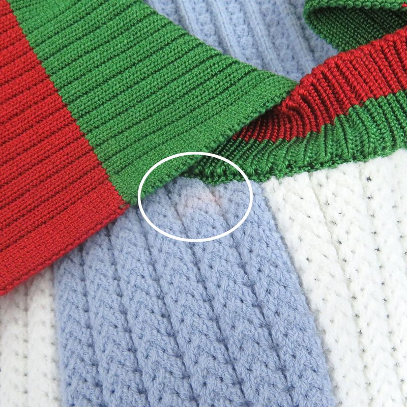 Gucci Adidas Gucci Adidas 700482 Webline Three Stripes Short Sleeves Knit Polo