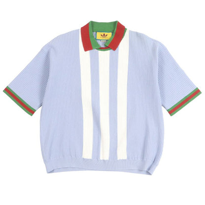 Gucci Adidas Gucci Adidas 700482 Webline Three Stripes Short Sleeves Knit Polo
