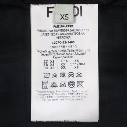  Fendi MARC Jacobs Fendi MARC Jacobs 2022 Fan104 Nylon Logo Quilted Zip Up