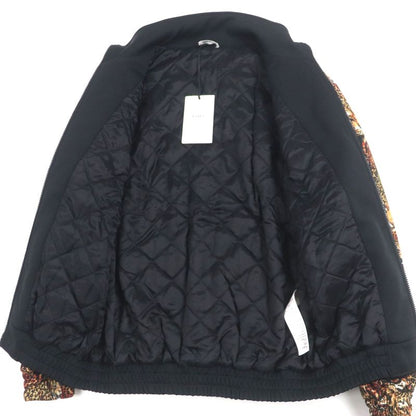 Celine 22AW 2y949435s Eddy Triomphe Leopard Pattern Taiga Cotton Zip-up Track