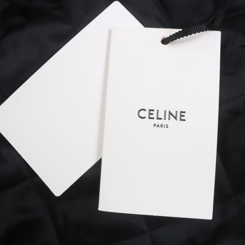 Celine 22AW 2y949435s Eddy Triomphe Leopard Pattern Taiga Cotton Zip-up Track