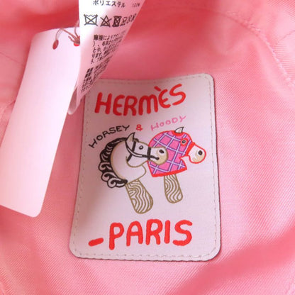 Hermes H241065n Calvi Seashell 100% Cotton Chaine D'ancre Bucket Hat With