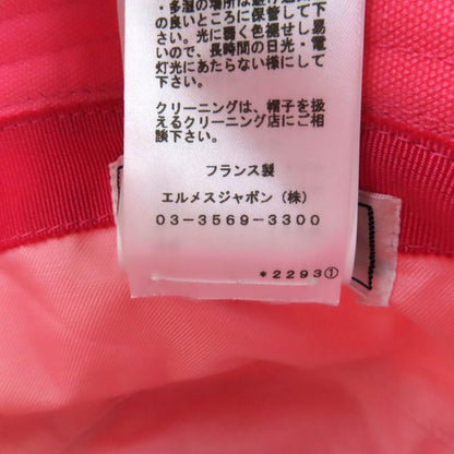 Hermes H241065n Calvi Seashell 100% Cotton Chaine D'ancre Bucket Hat With