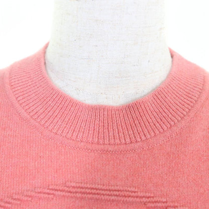 Hermes 24AW 2604d1 100% Cashmere H Lift Pullover Long Sleeve Knitted Sweater