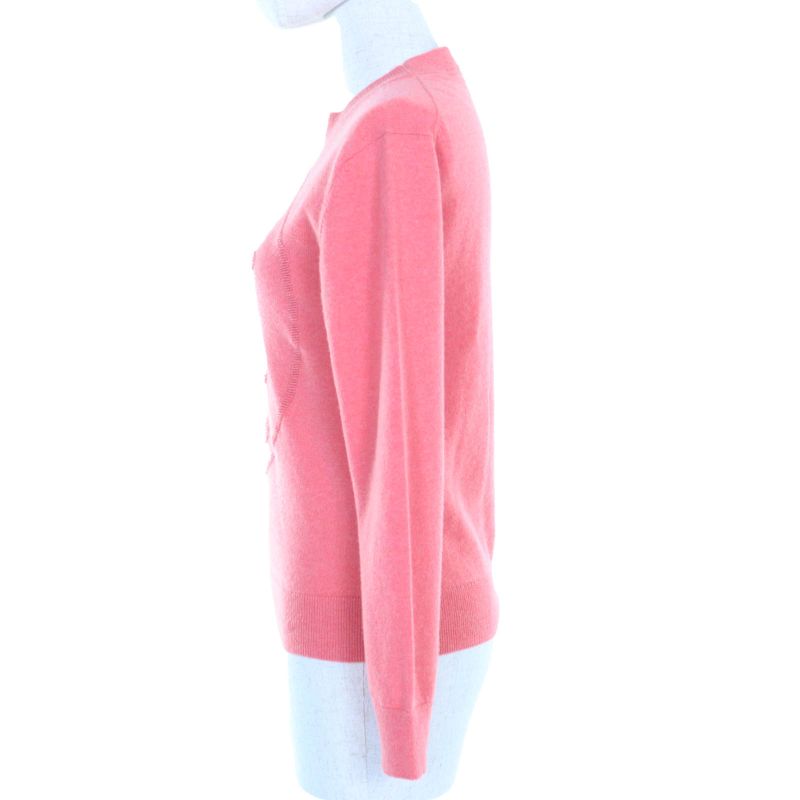 Hermes 24AW 2604d1 100% Cashmere H Lift Pullover Long Sleeve Knitted Sweater