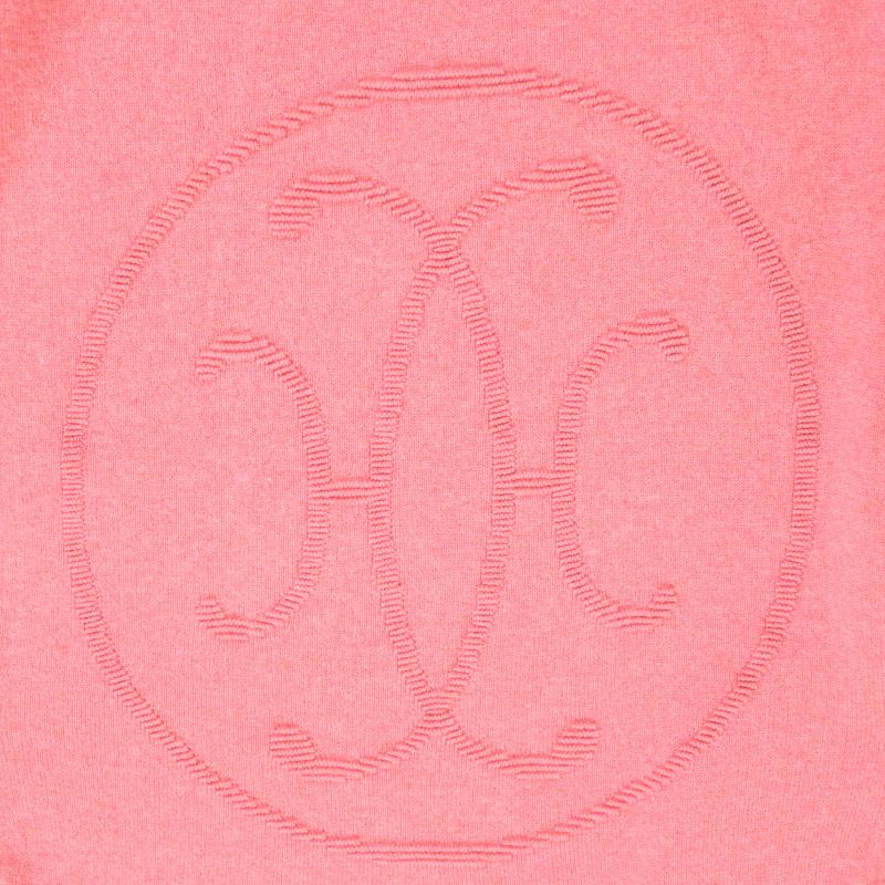 Hermes 24AW 2604d1 100% Cashmere H Lift Pullover Long Sleeve Knitted Sweater