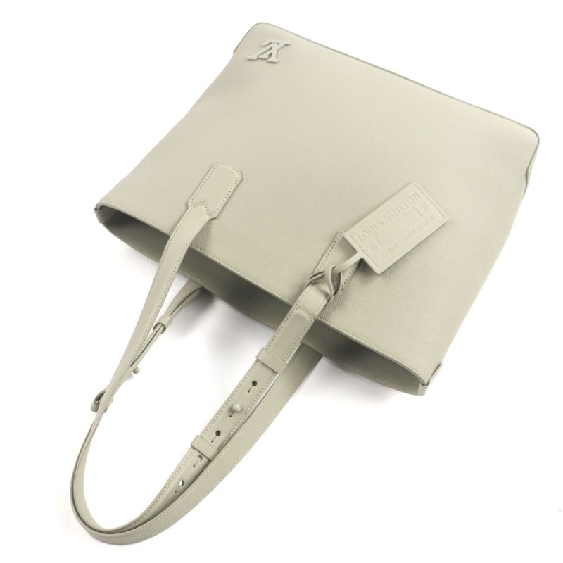 Louis Vuitton M22506 Fastline LV Aerogram Calf Leather Sage LV Logo Tote Bag