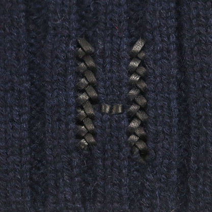 Hermes Mayon Shadow Cashmere 100% Sheepskin Lamb Leather Chaine D'ancre Motif