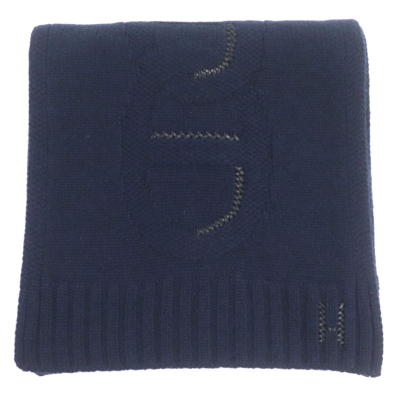 Hermes Mayon Shadow Cashmere 100% Sheepskin Lamb Leather Chaine D'ancre Motif