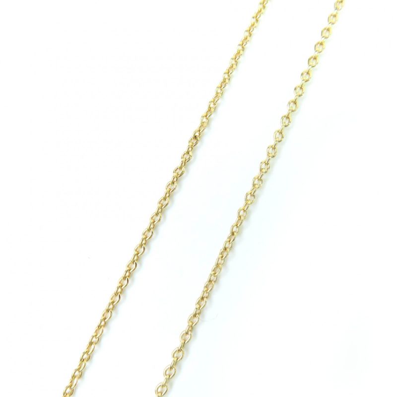 Fendi F Is Fendi Necklace With Crystals Gold With Box Women