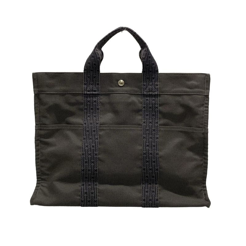 Hermes Tote Bag Her Line Tote MM Gray New Shape Hardware