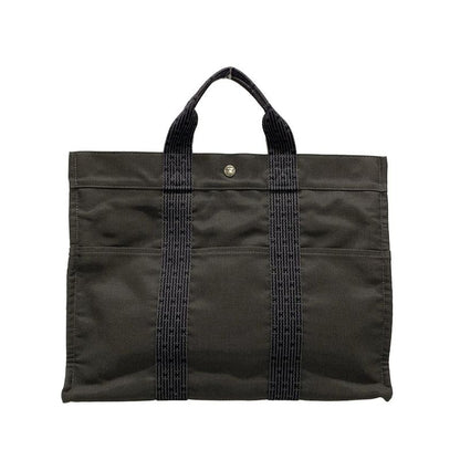 Hermes Tote Bag Her Line Tote MM Gray New Shape Hardware