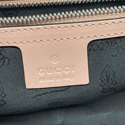 Gucci Shoulder Bag GG Twins/gg Pattern 232958 Beige Dark Brown And Salmon Pink