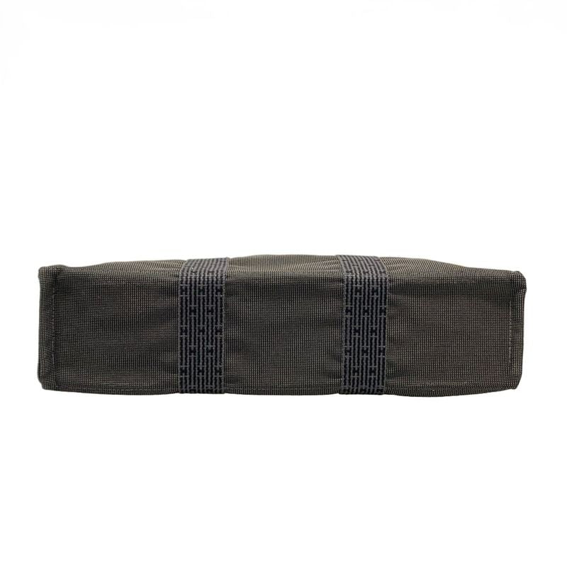 Hermes Tote Bag Her Line Tote MM Gray Old Shape Hardware