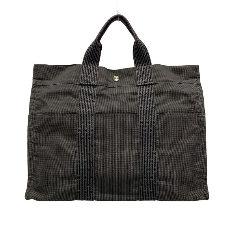 Hermes Tote Bag Her Line Tote MM Gray Old Shape Hardware