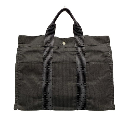Hermes Tote Bag Her Line Tote MM Gray Old Shape Hardware