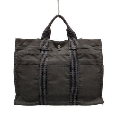 Hermes Tote Bag Her Line Tote MM Gray Old Shape Hardware