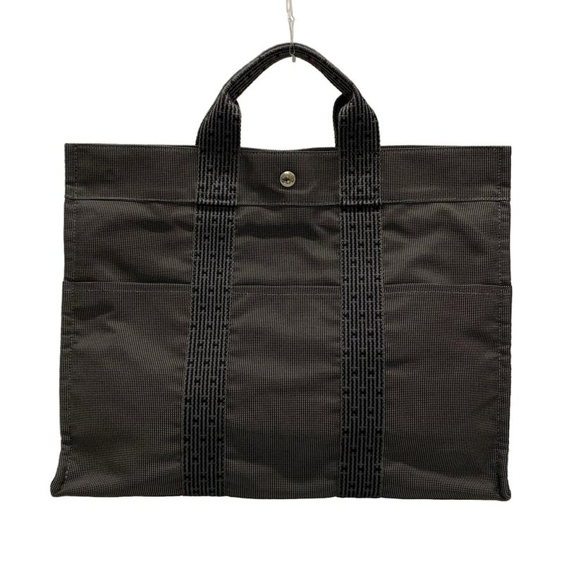 Hermes Tote Bag Her Line Tote MM Old Shape Hardware Gray