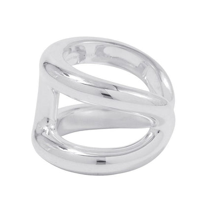 Hermes Ring Osmose GM Silver 52