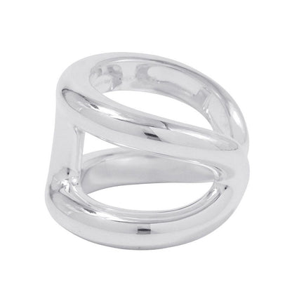 Hermes Ring Osmose GM Silver 52