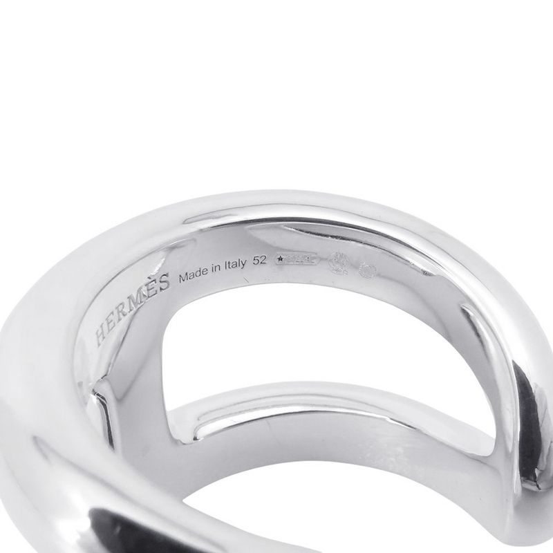 Hermes Ring Osmose GM Silver 52