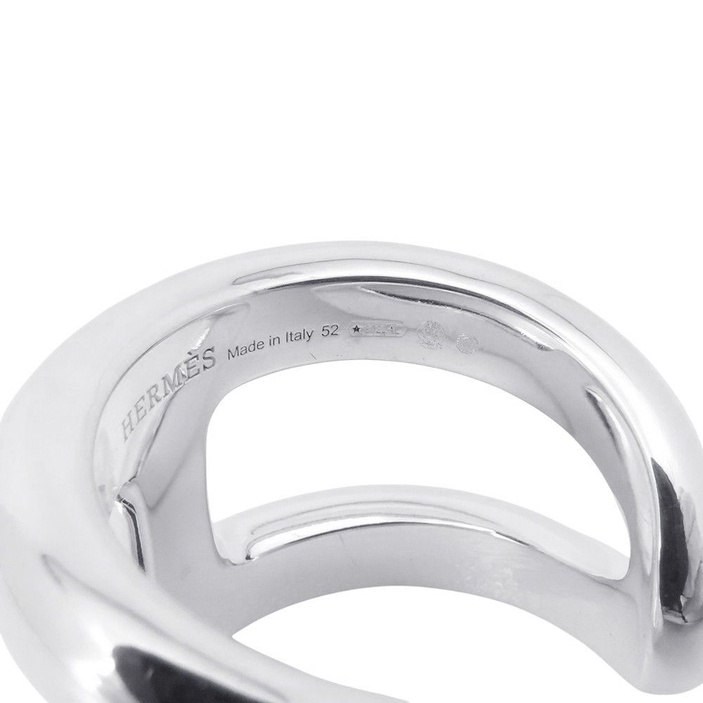Hermes Ring Osmose GM Silver 52