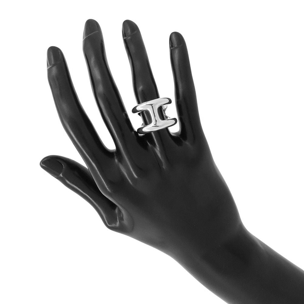 Hermes Ring Osmose GM Silver 52